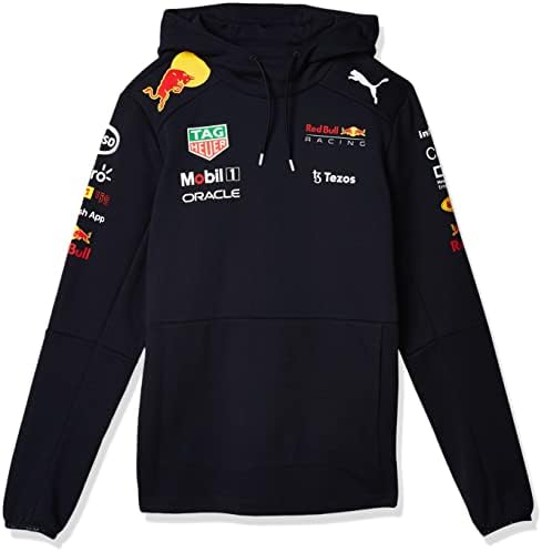 Hoody PUMA Red Bull Racing Official Teamline, Мъжки X-Small - Официален продукт