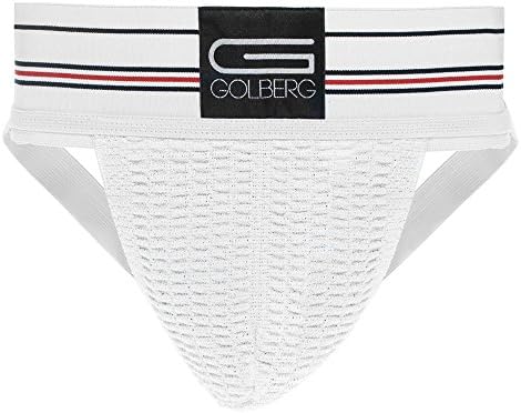 GOLBERG G Атлетик Supporter - Колан с контурите за комфорт - Активен бял цвят - Няколко размера