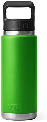 Бутилка YETI Rambler обем 26 грама, с Вакуумна изолация, от Неръждаема Стомана, със сламен капак, Зелен