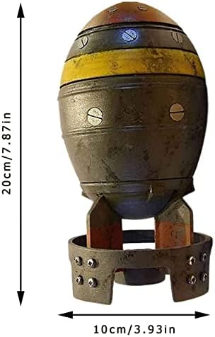 7,9-Инчов Мини-Кутия за съхранение на Ядрена бомба, Творчески Занаяти-Ръчно изработени от смола, 3D Мини Ретро-Модел,