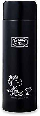 Бутилка-чаша OSK Снупи Direct от неръждаема стомана, обем: 490 мл, черен (black 19-3911tcx)
