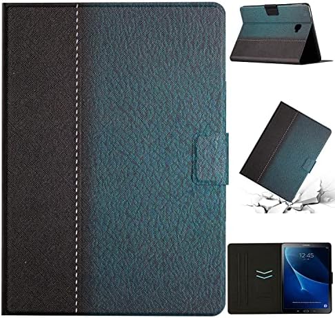 Калъфи за таблети, съвместима с Samsung Galaxy Tab A T580/T585, 10.1-инчов калъф, кожен калъф Премиум-клас, Тънка Сгъваема