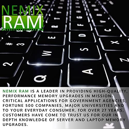 8 GB (2x4 GB) памет за лаптоп DDR3-1600 Mhz-PC3-12800 2Rx8 sodimm памет от NEMIX RAM