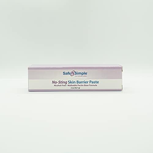 Паста за стома Safe n' Simple без жило - 2 унции - Предпазни средства за защита на кожата от стома - Паста за защита