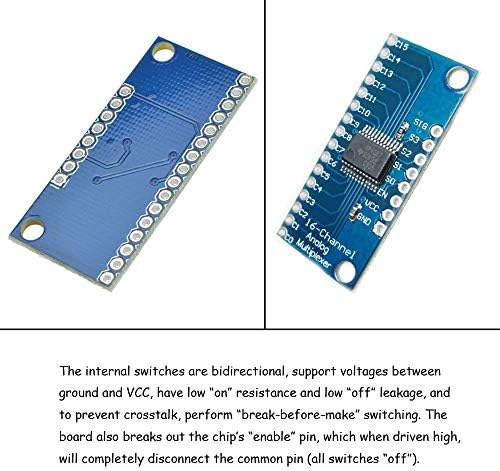 Ximimark 5Pcs 16CH analog / digital-Цифров Мултиплексор Breakout Board Модул CD74HC4067 CMOS Точен Модул За Arduino