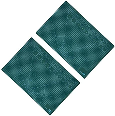Дъска за подложка от PVC, Самовосстанавливающаяся дъска за рязане на PVC Направи си сам, за Капитониране, за шиене, може да се използва като дъска за площадки (A3-Две пар?