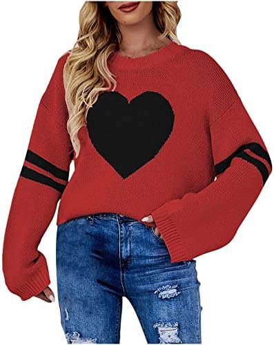 Жена пуловер Y2K, Трикотажни Блузи, Дамски Пуловери С Хубав Принтом, Блузи, Зимна Свободен ден за ден Жилетка, Възли