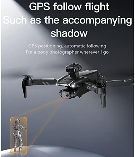 UJIKHSD Мини безпилотни самолети за деца с 4K камера FPV, Follow Me, Радиоуправляеми Квадрокоптер за начинаещи, Играчки