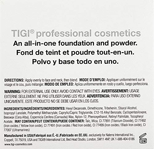 Крем-основа на TIGI Cosmetics, много светла, 0,4 грама