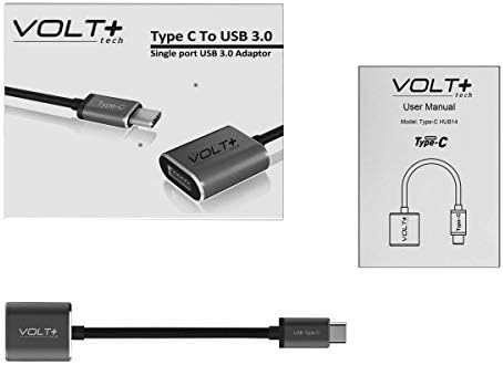 PRO USB-C USB 3.0, съвместим с адаптер JBL Live Pro + TWS OTG, осигурява предаване на пълния размер на данните и скоростта на USB устройства до 5 gbps! [Сив цвят на оръжеен метал]