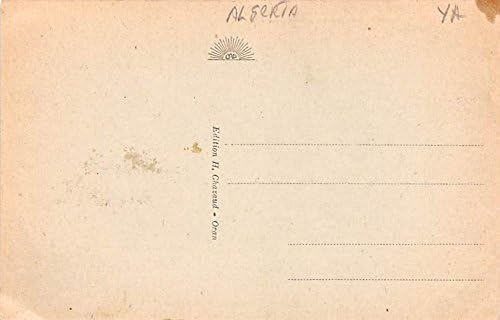 Голямата награда Санта Круз-Оран, Алжир, пощенска Картичка Algerie