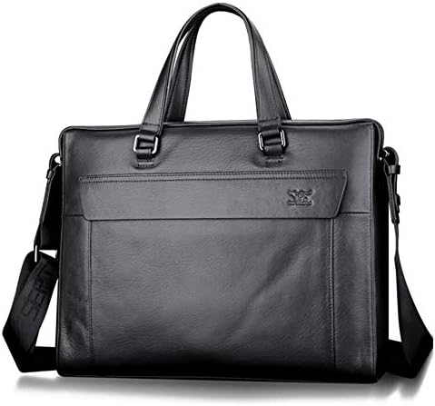 Мъжки портфейл в стил ретро, 15-инчовата чанта-месинджър за лаптоп, чанта-месинджър през рамото си портфейл, за бизнес