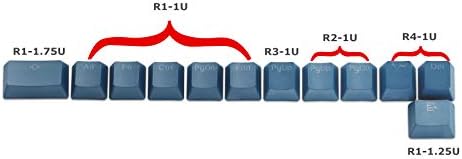 Набор от клавиши Happy Balls PBT Keycaps с подсветка Cherry MX Набор от клавиши Doubleshot OEM Профил Прозрачен с Съемником Бутонна капачки за Подредбата в САЩ, Великобритания 61 68 84 87 104 1